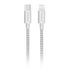 HyperGear 6 ft. 180cm USB-C to Lightning Braided Charge and Sync Cable 15964